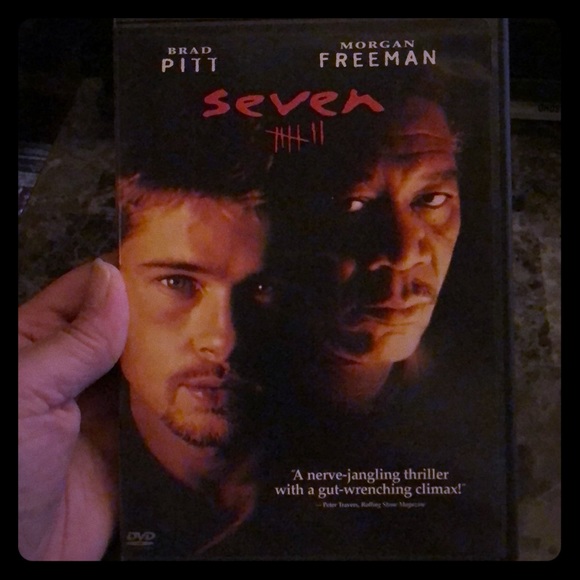 Other - 4/$10 📀 “SEVEN” BRAD PITT & FREEMAN MOVIE DVD